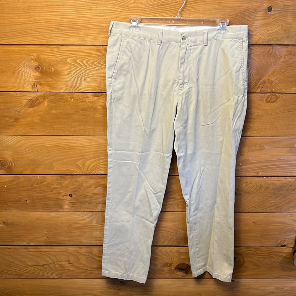 Polo Ralph Lauren Pants Chinos Beige Classic Fit Cotton Men 38x34 wedding event